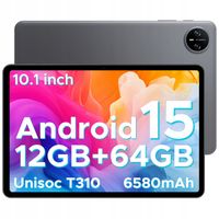 Tablet 10.1 cali DOOGEE TAB A9 12/64GB 6580mAh WiFi5 Unlsoc T310 Android16