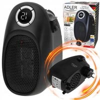 MINI GRZEJNIK ELEKTRYCZNY FARELKA TERMOWENTYLATOR OGRZEWACZ TIMER