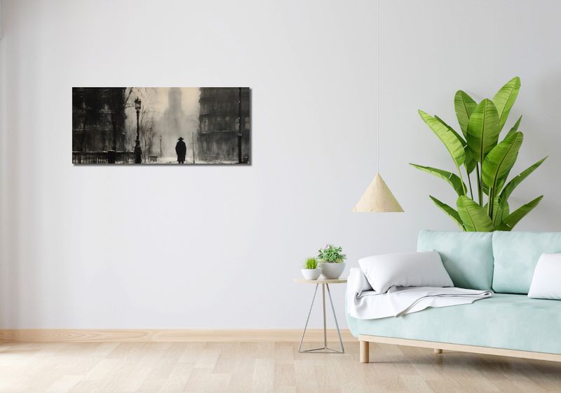 Obraz 100x40cm Mgła nad Londynem zdjęcie 2