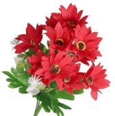 SZTUCZNE KWIATY ROŚLINY BUKIET GAŁĄZKI KWIATY POLNE