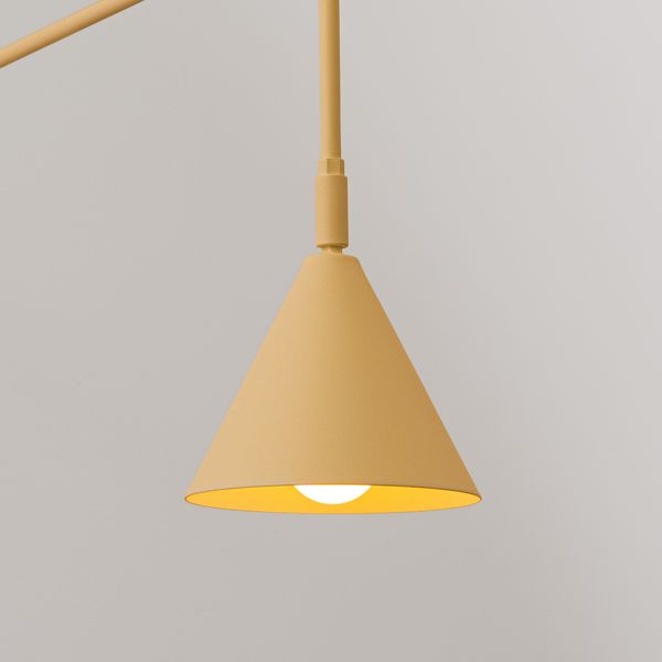 Kinkiet NOX złoty zdjęcie 4