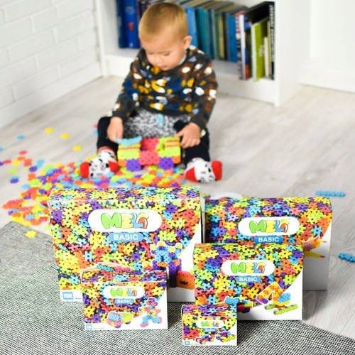 Klocki Konstrukcyjne Wafle Basic 600 El NA PREZENT dla chłopca 3+ Meli na Arena.pl