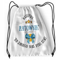 Plecak Dla Ratownika Sportowy Szkolny Worek Torba Z Nadrukiem Ze Zdjęciem