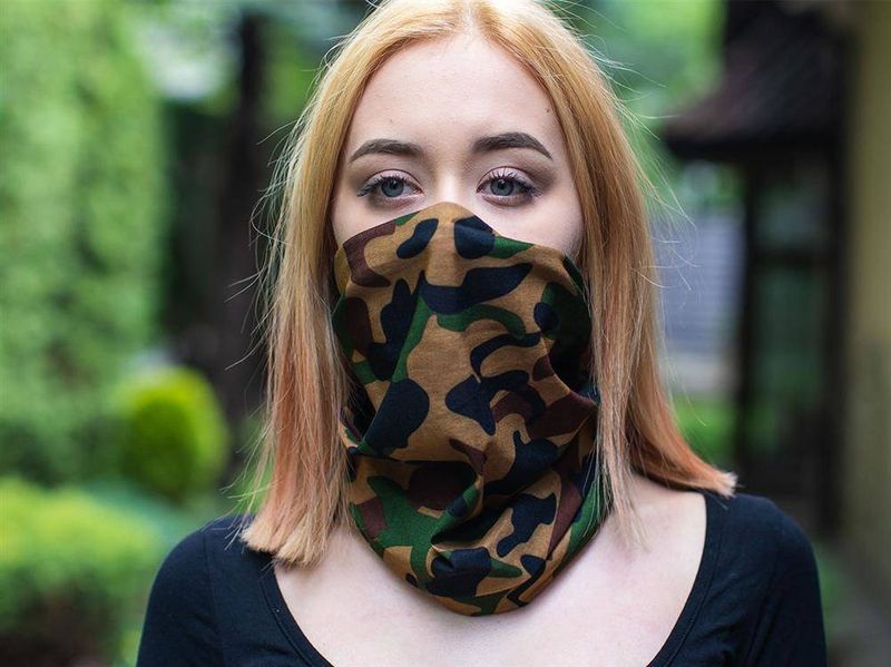 Komin/chusta - alternatywa maseczki zdjęcie 3