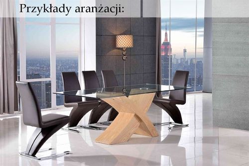 Stół szklany 160x100cm DT700 na Arena.pl