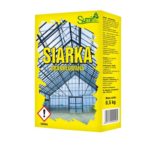 KKA-00066 SIARKA GRANULOWANA 500G NAWÓZ ZAKWASZANIE SUMIN na Arena.pl