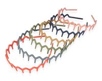 Opaska kauczukowa z grzebieniem 6 sztuk