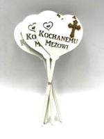 serce na piku  6szt. kochanemu mężowi