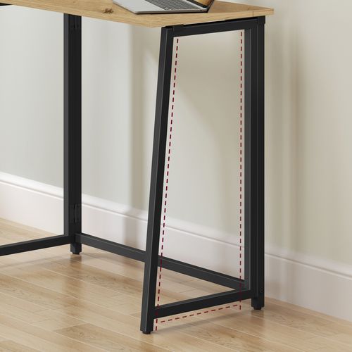 Biurko Komputerowe MAX 1.0 - artisan / nogi czarne na Arena.pl