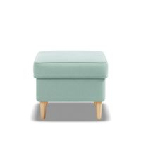 Podnóżek do fotela, Myso, 49x49x40 cm, błękitny | TYLETEGOTU