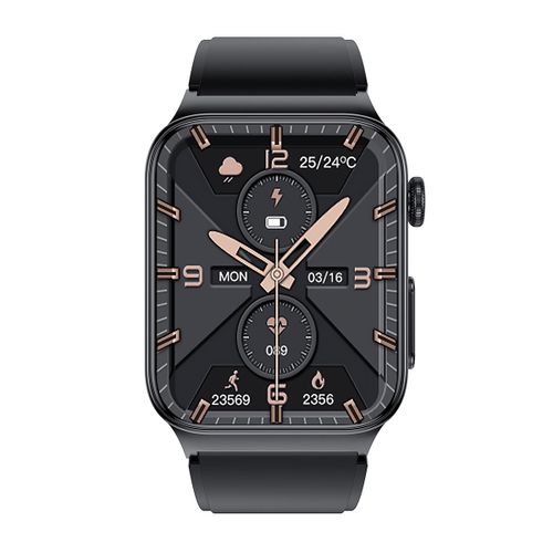 Smartwatch Cardio One Czarny silikon Watchmark na Arena.pl