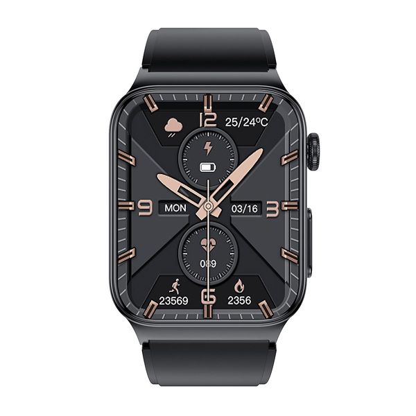 Smartwatch Cardio One Czarny silikon Watchmark zdjęcie 2