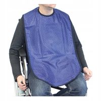 Śliniak dla dorosłych WIELORAZOWY do PRANIA 85x45 NA ZATRZASK 1 szt.