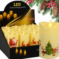 ŚWIECA LED DEKORACJA OZDOBA ŚWIĄTECZNA RUCHOMY