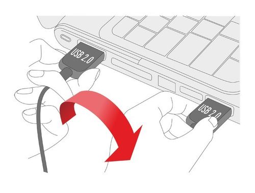 Kabel USB Micro AM-MBM5P EASY-USB 1m na Arena.pl