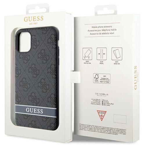 Etui Guess do iPhone 11, iPhone XR, Szary na Arena.pl