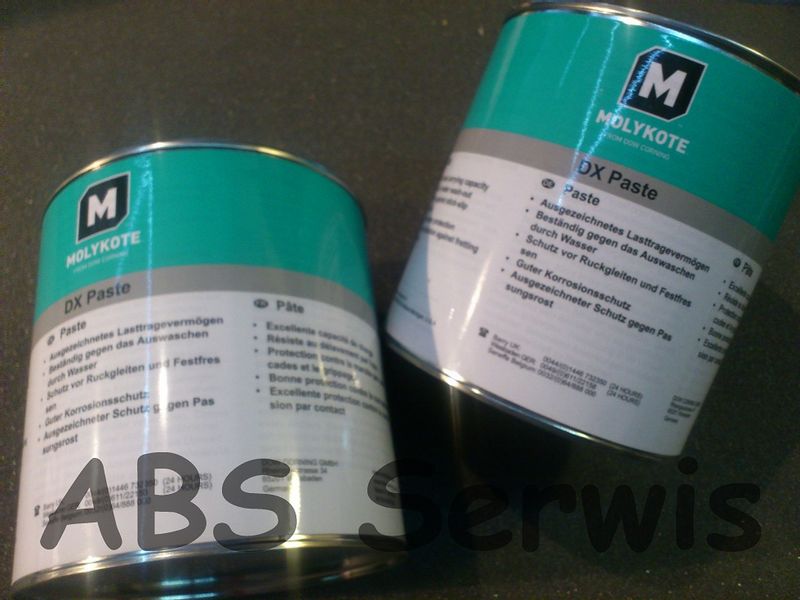 Molykote DX Paste 1Kg pasta smarna biala zdjęcie 2