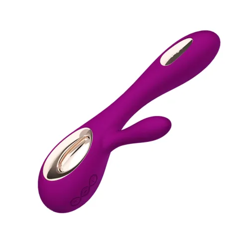 lelo soraya wave deep rose silikonowy model z technologią wavemotion na Arena.pl