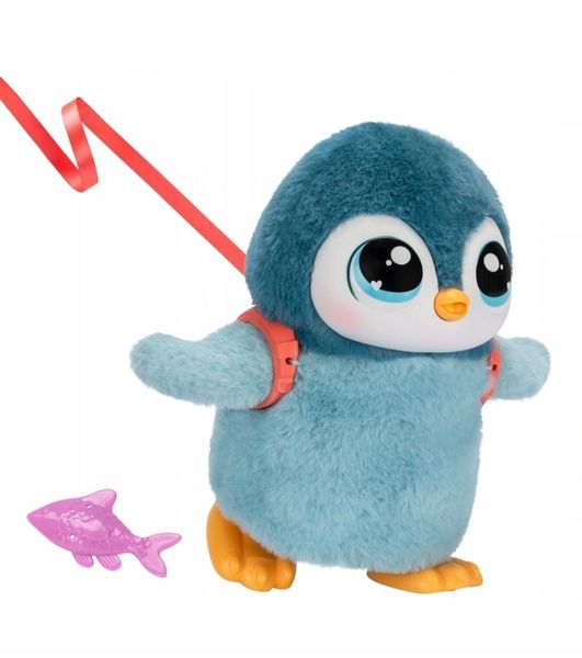 LITTLE LIVE PETS PINGWINEK CHODZĄCY COBI PINGWIN NIEBIESKI zdjęcie 7