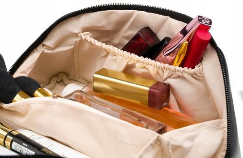 Kosmetyczka męska czarna podróżna turystyczna saszetka organizer na Arena.pl