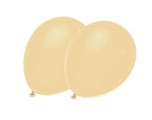 balony 100szt. kremowe metaliczne | bl-107z