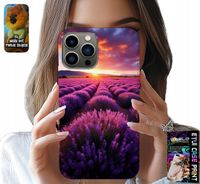 ETUI DO IPHONE 13 PRO - POLE LAWENDY, PIĘKNE KRAJOBRAZY, WZORY