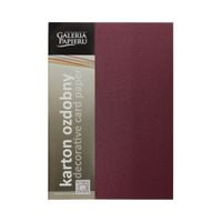karton ozdobny millenium bordowy (20) 220g 5903