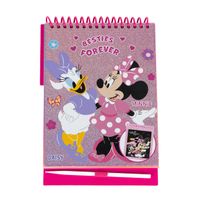 Sada se škrabací knížkou Minnie Mouse