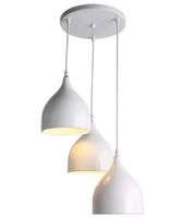 Lampa sufitowa loftowa metalowa wisząca AT17-3SZ-White