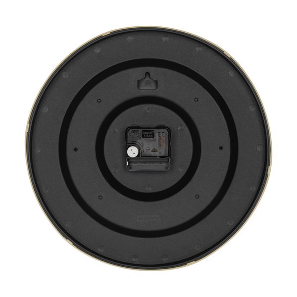 Zegar ścienny 30cm jasny brąz PŁYNNA praca WSKAZÓWEK zdjęcie 4