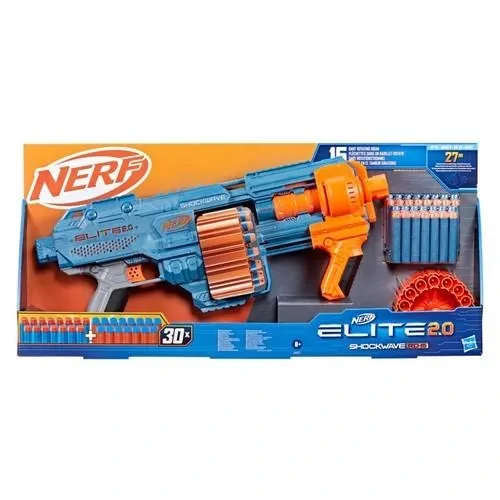 PISTOLET NERF KARABIN ELITE 2.0 KARABIN SHOCKWAVE RD-15 E9527 + 30 STRZAŁEK na Arena.pl