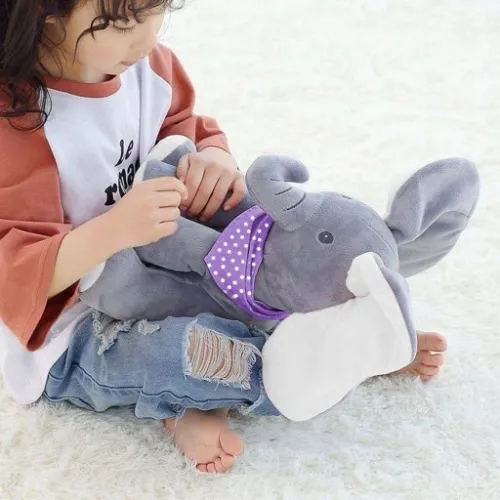 SŁOŃ PLUSZAK Peek-A-Boo ZABAWA W CHOWANEGO na Arena.pl