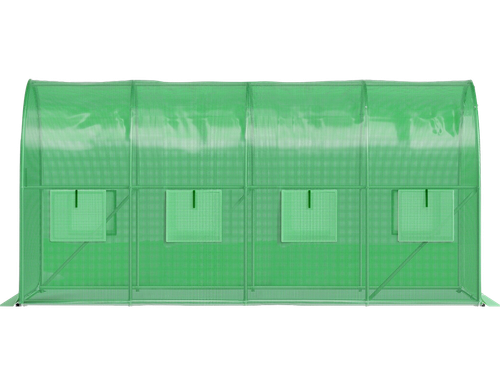 FOLIA ZAMIENNA zielona 4x2x2 8m² tunel ogrodowy foliowy szklarnia 2 wejścia na Arena.pl