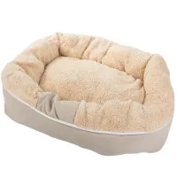 Pluszowe legowisko kojec dla psa miękkie poduszka kanapa posłanie puszyste