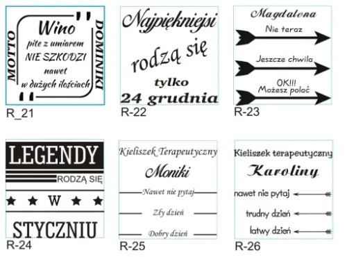 MEGA Kieliszek do wina XXL 530ml Grawer na PREZENT na Ślub Rocznię Urodziny na Arena.pl