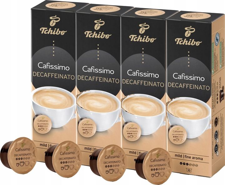 TCHIBO CAFISSIMO Caffe Crema Decaffeinato 40 sztuk zdjęcie 1