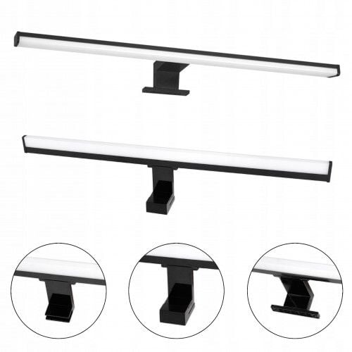 LAMPA NAD LUSTRO KINKIET ŁAZIENKA LED 8W 60CM CZARNY na Arena.pl
