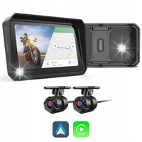Monitor ekran motocyklowy 6,25'' Carplay Android Auto do BMW + Kamery