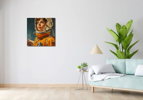 Obraz 60x60cm Pionierka Kosmosu na Arena.pl