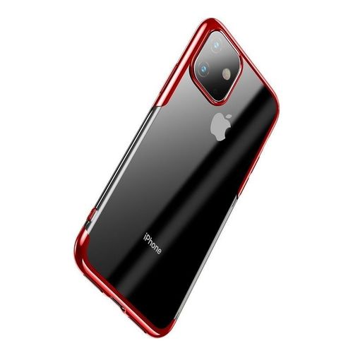 Przezroczyste etui Baseus Shining Case do iPhone 11 6,1 (czerwone) na Arena.pl