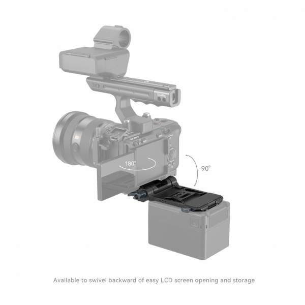 SmallRig 4064B kompaktowe mocowanie akumulatora V-Mount zdjęcie 5