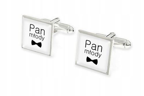 SPINKI MANKIETOWE DLA PANA MŁODEGO ar1251 na Arena.pl