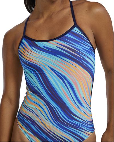 Strój kąpielowy damski na basen TYR Trinityfit Riptidal rozmiar D42|XL na Arena.pl