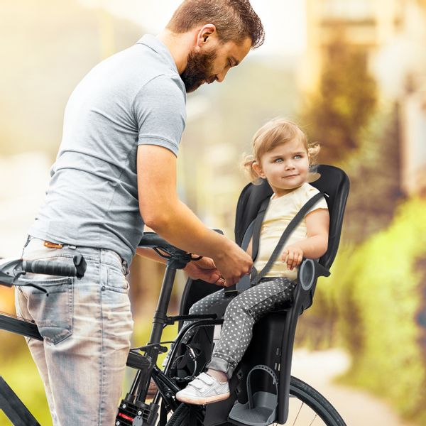 Fotelik rowerowy dziecięcy na tył do 22kg zdjęcie 13