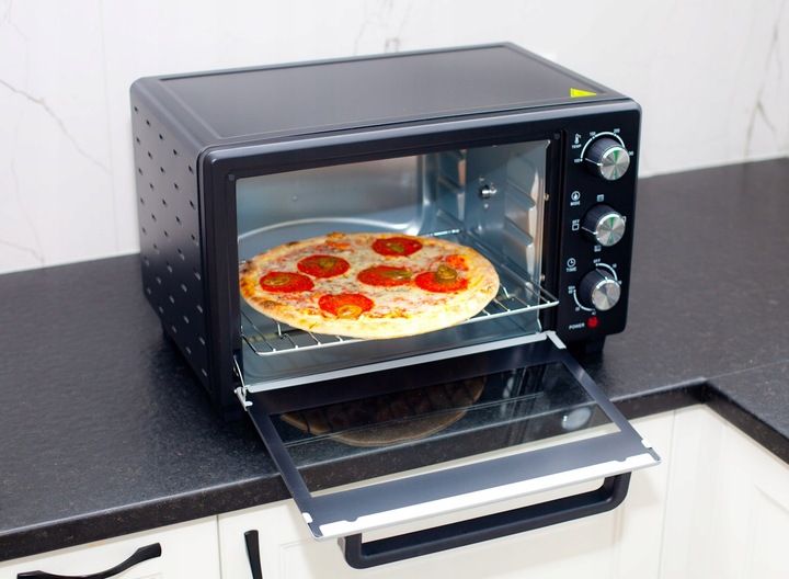 MINI PIEKARNIK ELEKTRYCZNY WOLNOSTOJĄCY 25L BERLINGER GRILL ROŻNO PRZENOŚNY zdjęcie 15