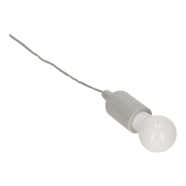 Lampa wisząca żarówka szara zdjęcie 4