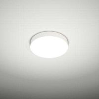 Plafon LAMPA sufitowa BUNGO 7139 Shilo okrągła OPRAWA metalowa biała