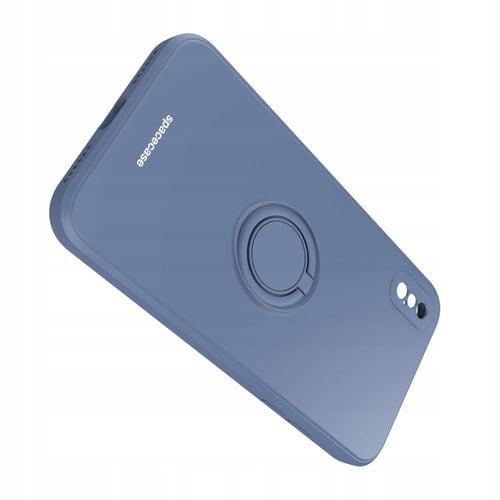 ETUI SILIKONOWE SPACECASE RING CASE OBUDOWA DO IPHONE XS MAX + SZKŁO na Arena.pl