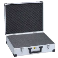 Walizka aluminiowa z wypełnieniem piankowym  L 44 445x360x145 mm