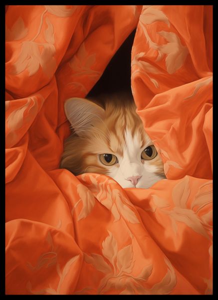 Plakat 39,5x55cm Ukryty Kot zdjęcie 2